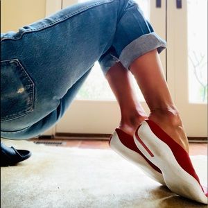 Vintage Prada Sport Slip ons, excellent used cond.